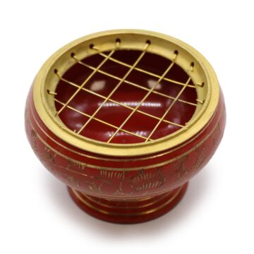 Chakra Tall Charcoal Incense Jar - Sacral