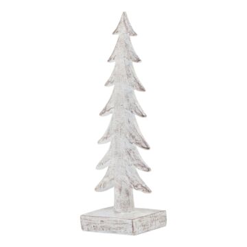 Medium Snowy Forest Tree Sculpture