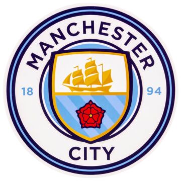 Manchester City Fc Crest Car Sticker