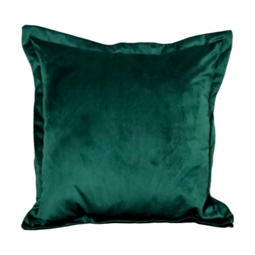 Dark Green Velvet Cushion Cover