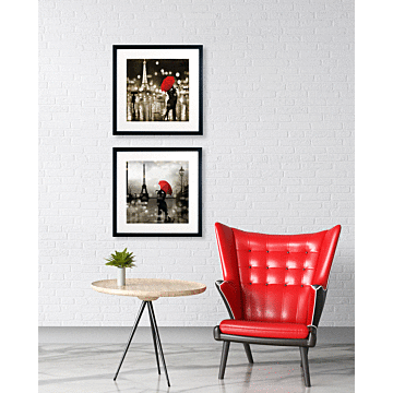 Paris Romance I [smaller] By Kate Carrigan - Framed Art