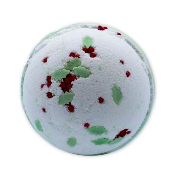 Christmas Bath Bomb - Holly Berry & Mistletoe