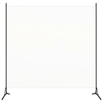 Vidaxl 1-panel Room Divider White 175x180 Cm