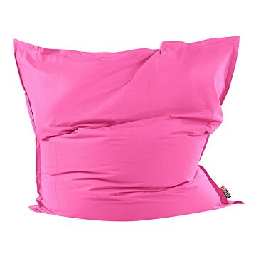 Extra Large Bean Bag Pink Lounger Zip Giant Beanbag Beliani