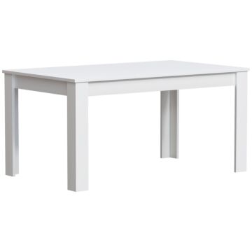 Vida Designs Medina 6 Seater Dining Table, White