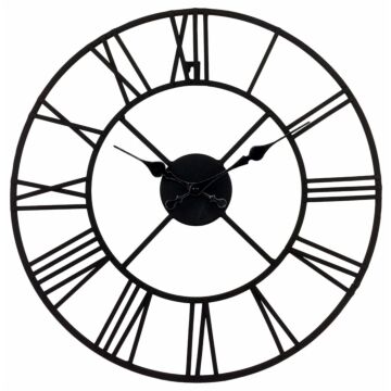 Metal Clock, Roman Numeral 40cm