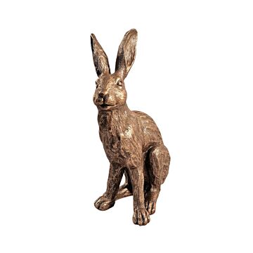 Hare Brass Style Ornament 39x26x15cm