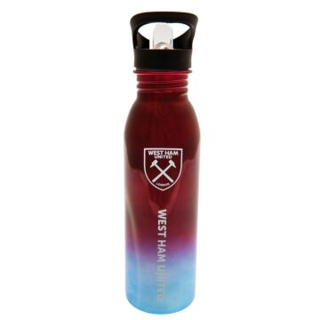 West Ham United Fc Uv Metallic Drinks Bottle