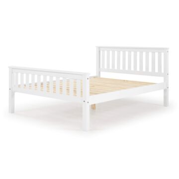 Manila Hfe Pine Bed Double White