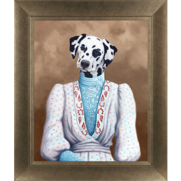 Kennel Club V – Lady Isabelle By Peter Annable - Framed Art