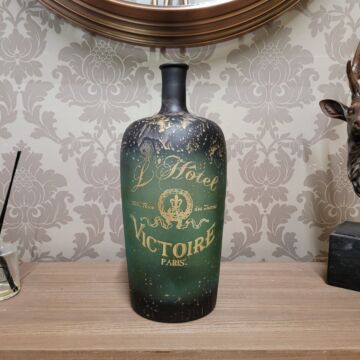 15" Glass Decorative Vase/bottle