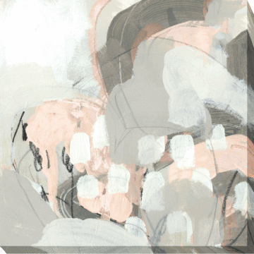Blush Mist I By June Erica Vess - Canvas Print