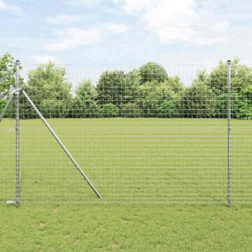 Vidaxl Fence Posts 52 Pcs Ø32 Mm 210 Cm Galvanised Steel
