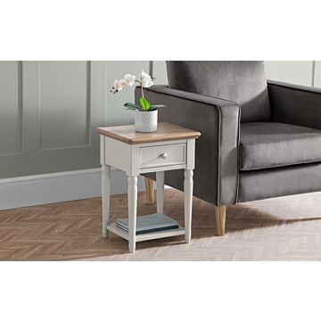 Provence 1 Drawer Lamp Table