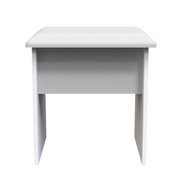 Devon Dressing Table Stool In White