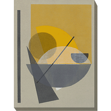 Homage To Bauhaus I By Rob Delamater - Canvas Print