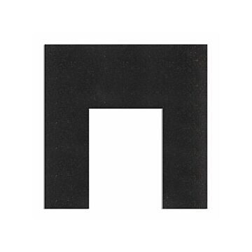 Black Granite Stone Back Panel, 37 Inch