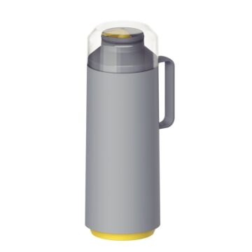 Tramontina Exata Grey Polypropylene Thermos With 1 L Glass Liner