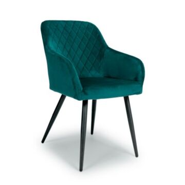 Marina Brushed Velvet Mint Green Dining Chair