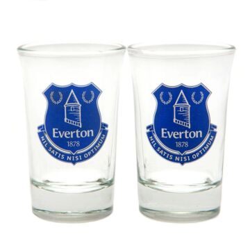 Everton Fc 2pk Shot Glass Set