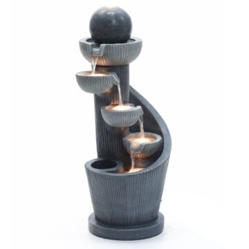 Electric Water Feature - Spiral Springs