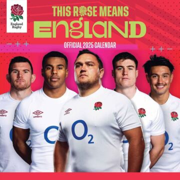 England Rfu Square Calendar 2025