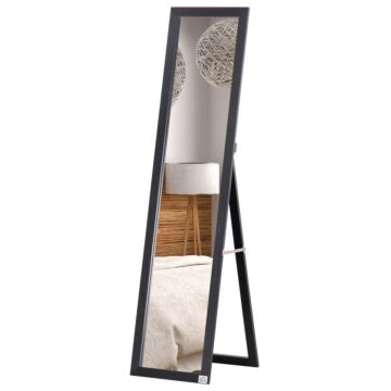 Homcom Full Length Mirror For Bedroom, Free Standing Dressing Mirror, Wall Mirror For Living Room, 37 X 154 Cm
