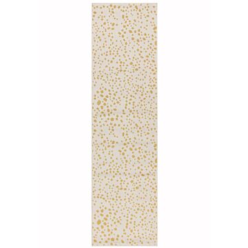 Muse 066x240cm Yellow Spotty Rug Mu12