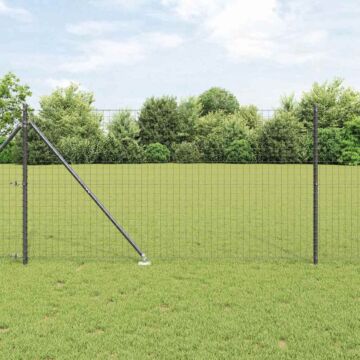 Vidaxl Fence Posts With Spike 26 Pcs Ø32 Mm 160 Cm Galvanised Steel