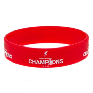 Liverpool Fc Premier League Champions Silicone Wristband