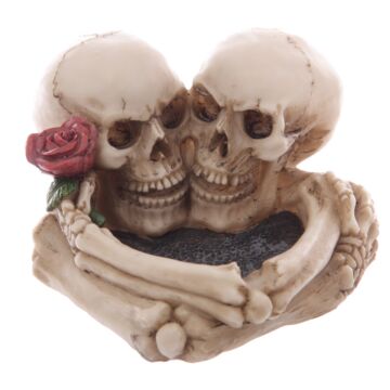 Fantasy Skull Lovers Ashtray