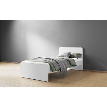 Flair Wizard Single White Bed Frame