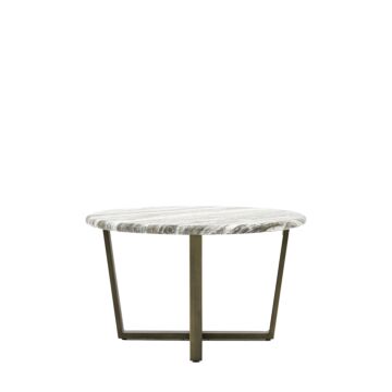 Lusso Round Coffee Table 800x800x450mm