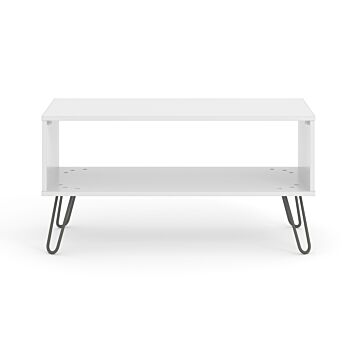 Augusta White Open Coffee Table