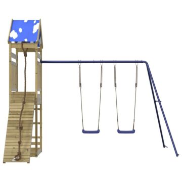 Vidaxl Outdoor Playset Impregnated Wood Pine