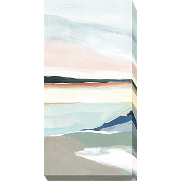 Seaside Triptych I By Isabelle Z