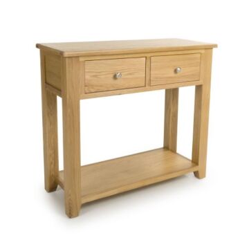 Madrid Oak Console Table