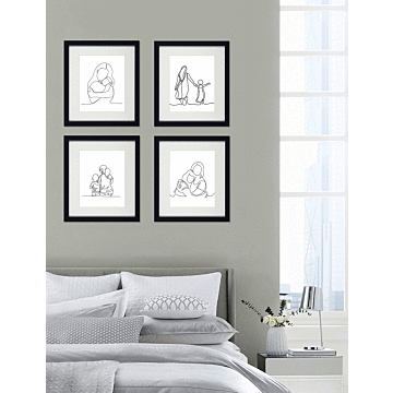 Unconditional Love Iii - Framed Art