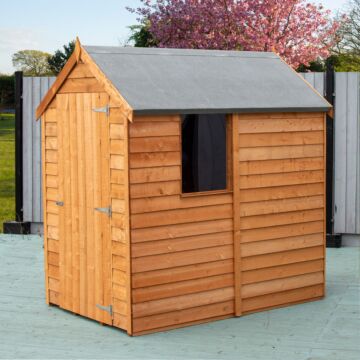 Value Overlap Shed With Window 6 X 4