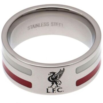 Liverpool Fc Colour Stripe Ring Medium