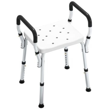 Homcom 57-69cm Aluminium Frame Bath Seat