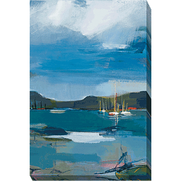 Blue Sky Sailing I By A. Fitzsimmons