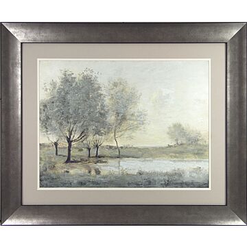 By The Pond Ii Large By Christy Mckee - Framed Art