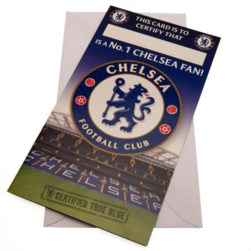 Chelsea Fc No. 1 Fan Birthday Card