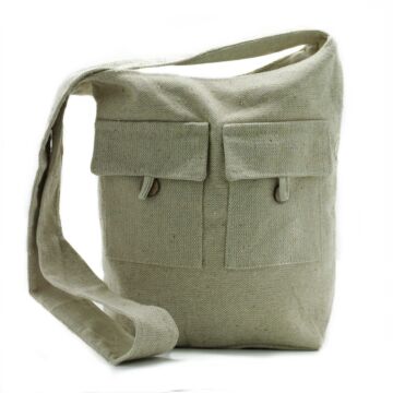 Natural Tones Two Pocket Bags - Natural - Large