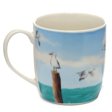Collectable Porcelain Mug - Seagull Buoy