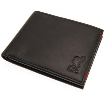 Liverpool Fc Leather Stitched Wallet