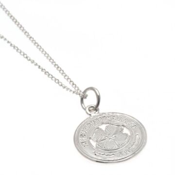 Celtic Fc Sterling Silver Pendant & Chain