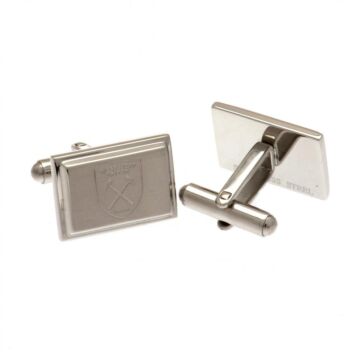 West Ham United Fc Stainless Steel Cufflinks