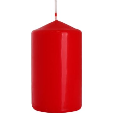 Pillar Candle 10 X 6cm - Red